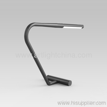 Captivating 6w Led Table Lamp. Grey And Black 